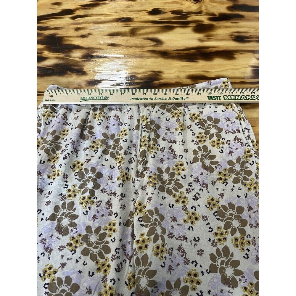 Free People Floral Flare Pants ‘Can’t Take My Eyes Off..’ - Picture 5 of 14